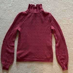 Sezane Arielle Sweater in Rosewood